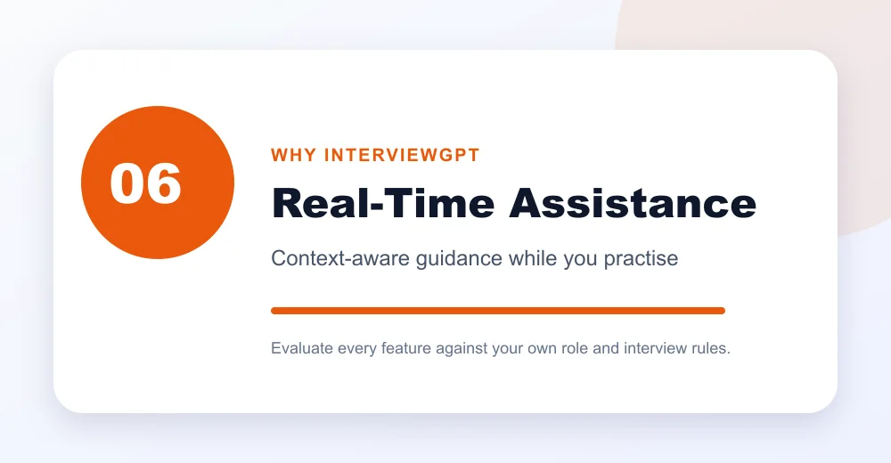 InterviewGPT real-time intelligent interview assistance